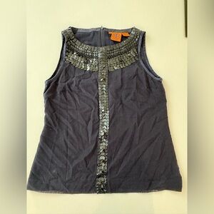 Tory Burch Black Garment with Orange Tags